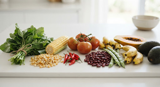 Fresh locally sourced ingredients